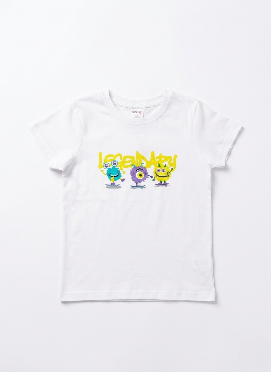 CAMISETA MANGA CORTA MONSTRUOS