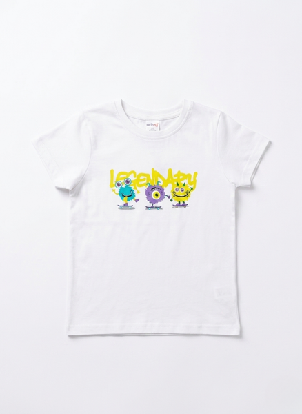 CAMISETA MANGA CORTA MONSTRUOS