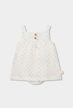 VESTIDO BLANCO DE TIRANTES