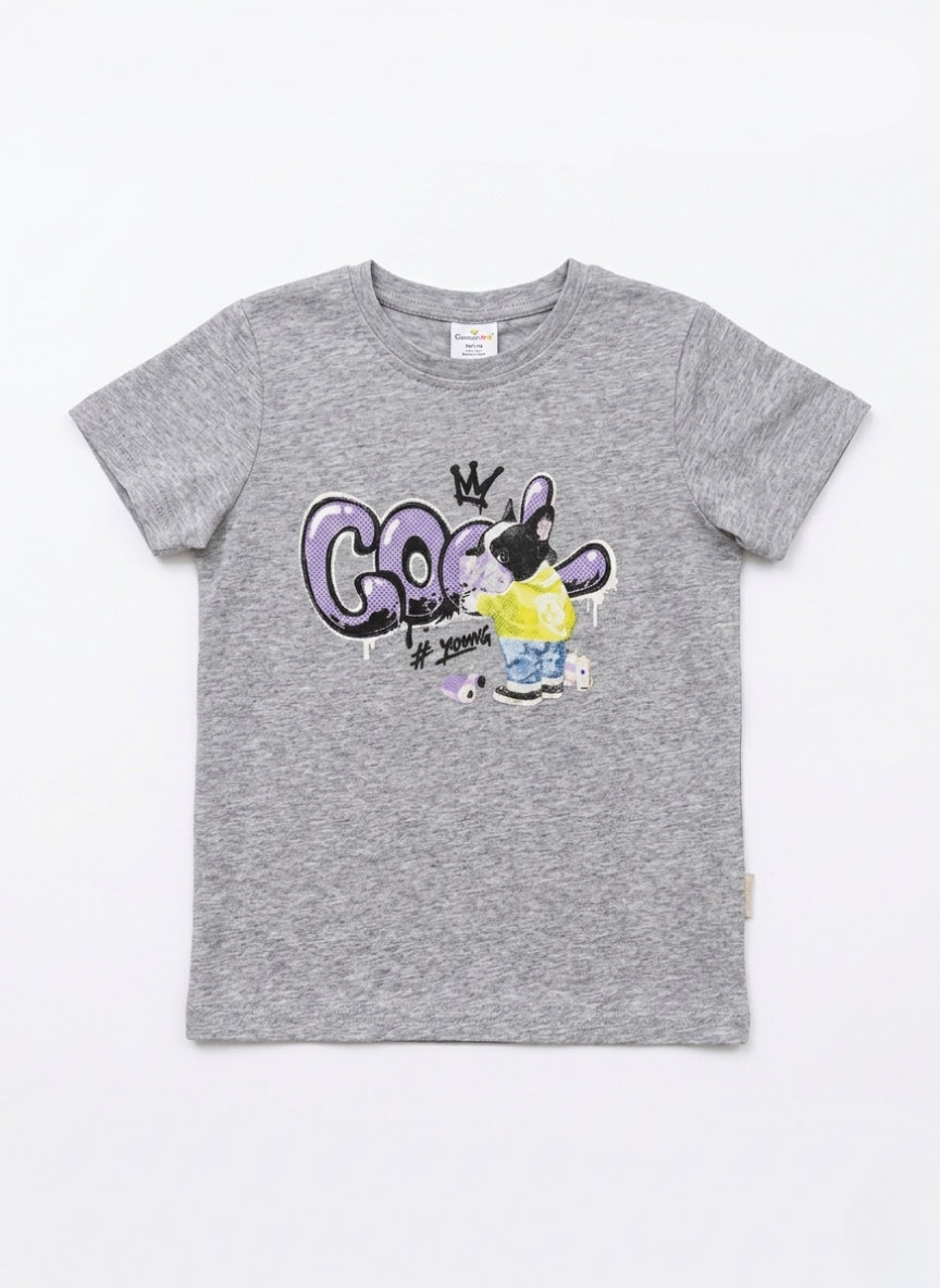 CAMISETA MANGA CORTA PERRO GRAFITERO
