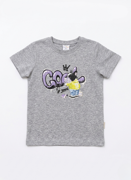 CAMISETA MANGA CORTA PERRO GRAFITERO