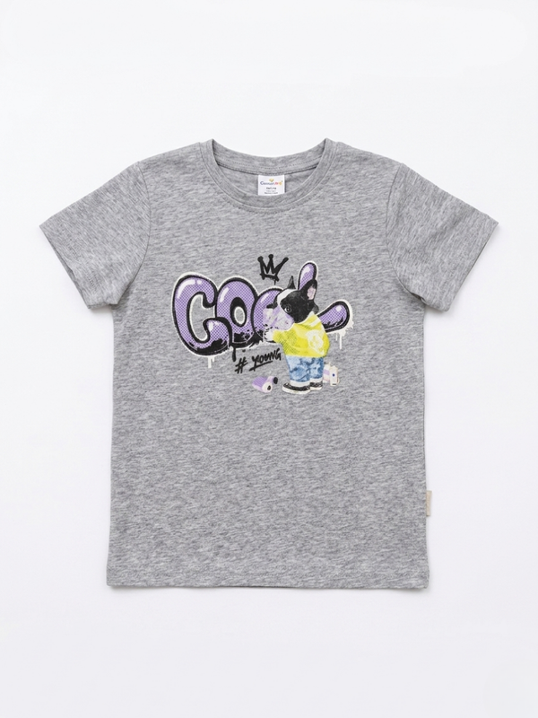 CAMISETA MANGA CORTA PERRO GRAFITERO