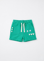 PANTALÓN CORTO DE BEBÉ MONSTRUITO