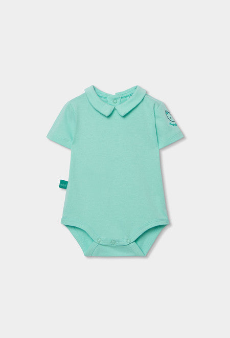 CONJUNTO DE PUNTO DE CUADROS VERDE