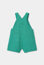 CONJUNTO DE PUNTO DE CUADROS VERDE