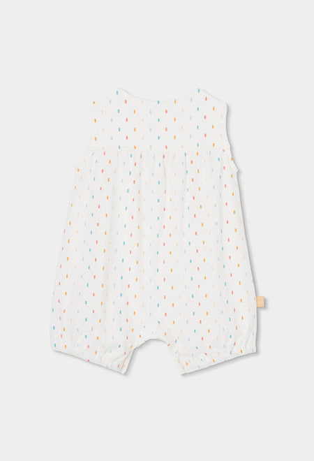 PELELE DE PUNTO ESTAMPADO BLANCO