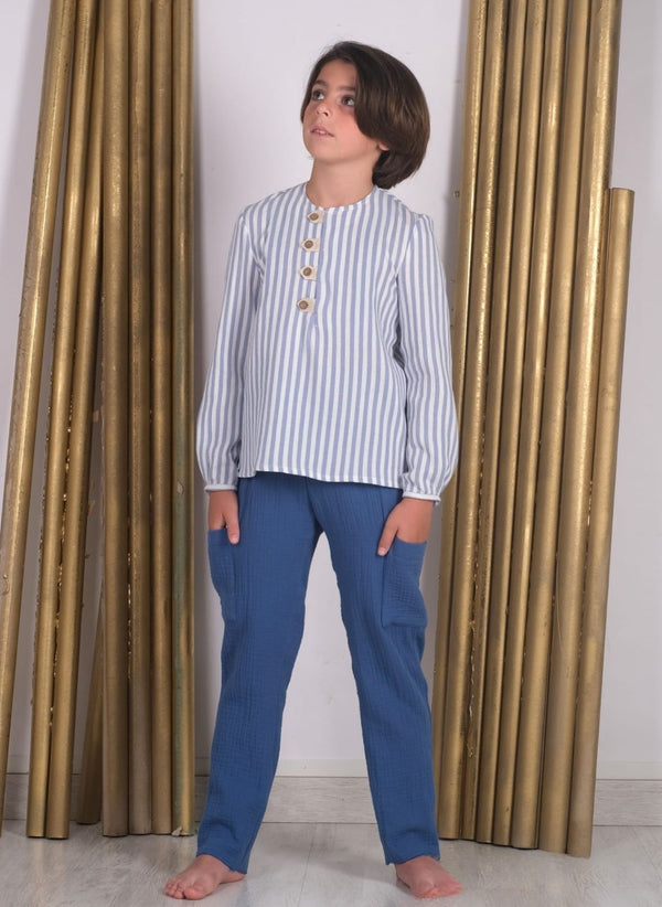 CAMISA NIÑO GANDHI