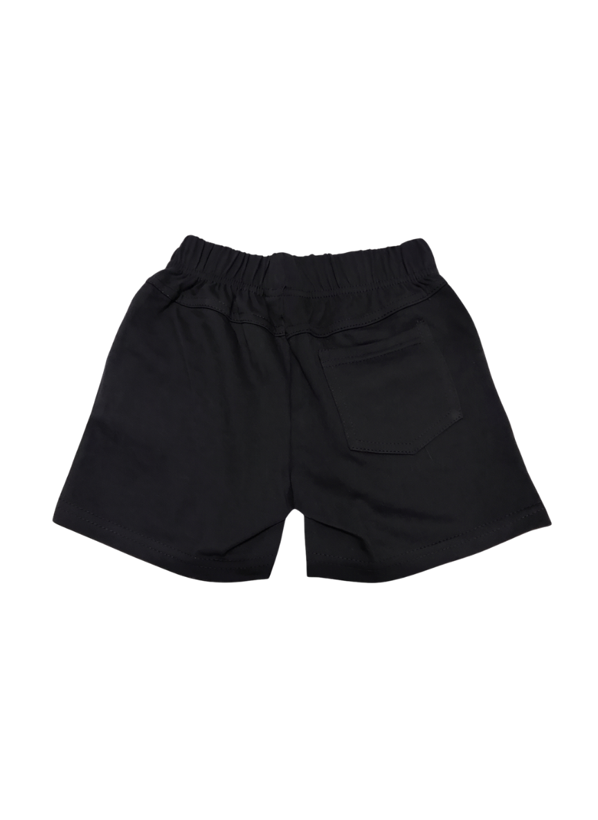 PANTALÓN CORTO DEPORTIVO NEGRO