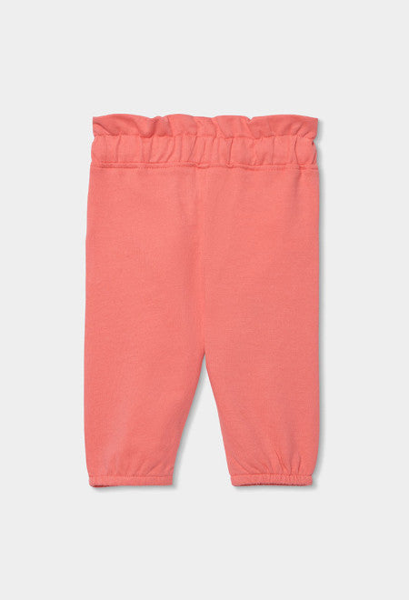 PANTALÓN DE FELPA COLOR GERANIO