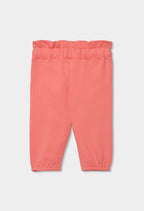 PANTALÓN DE FELPA COLOR GERANIO