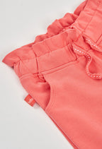 PANTALÓN DE FELPA COLOR GERANIO