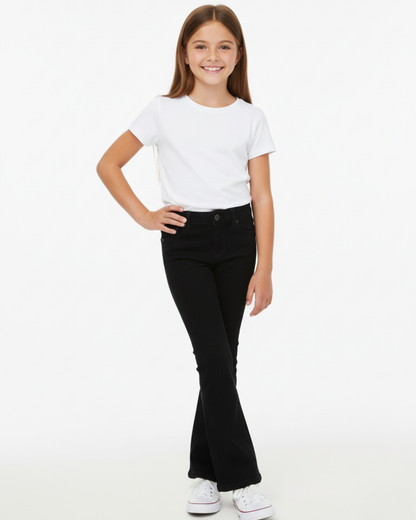 PANTALÓN NEGRO CAMPANA NIÑA