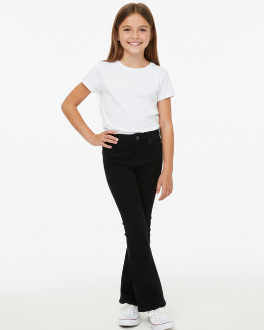 PANTALÓN NEGRO CAMPANA NIÑA