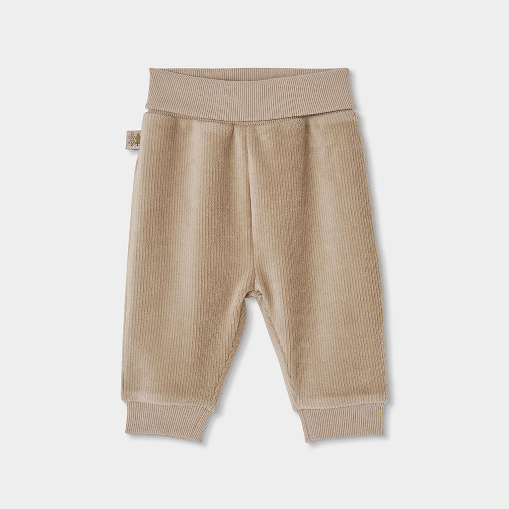 CONJUNTO TRICOTOSA CON JERSEY PARA BEBÉ CRUDO