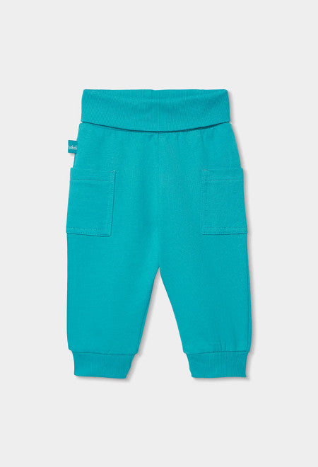 PANTALÓN DE FELPA COLOR LAGUNA