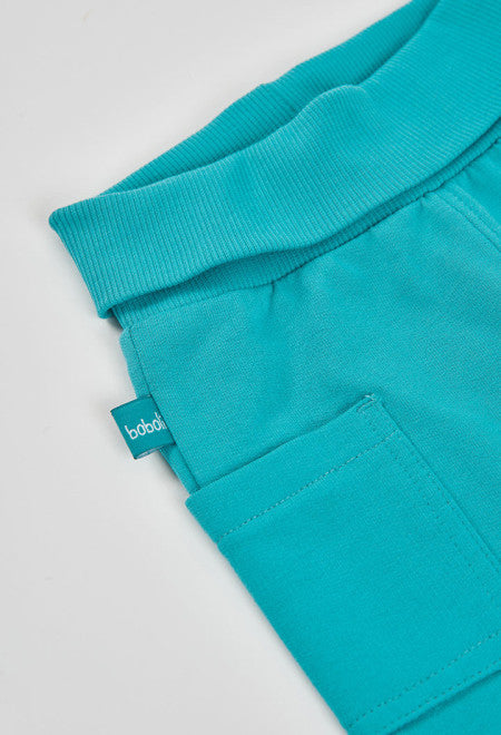 PANTALÓN DE FELPA COLOR LAGUNA
