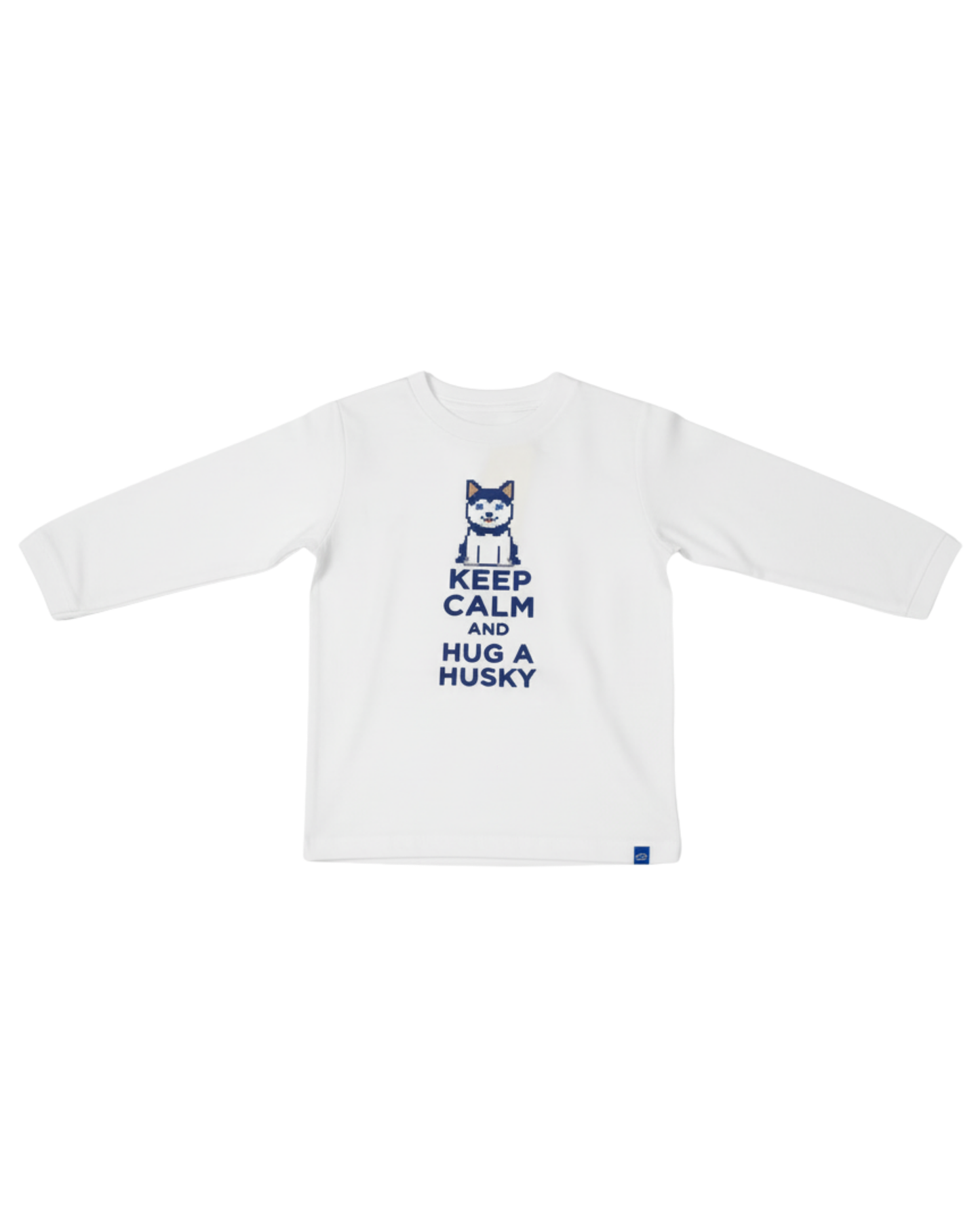 CAMISETA KEEP CALM HUSKY