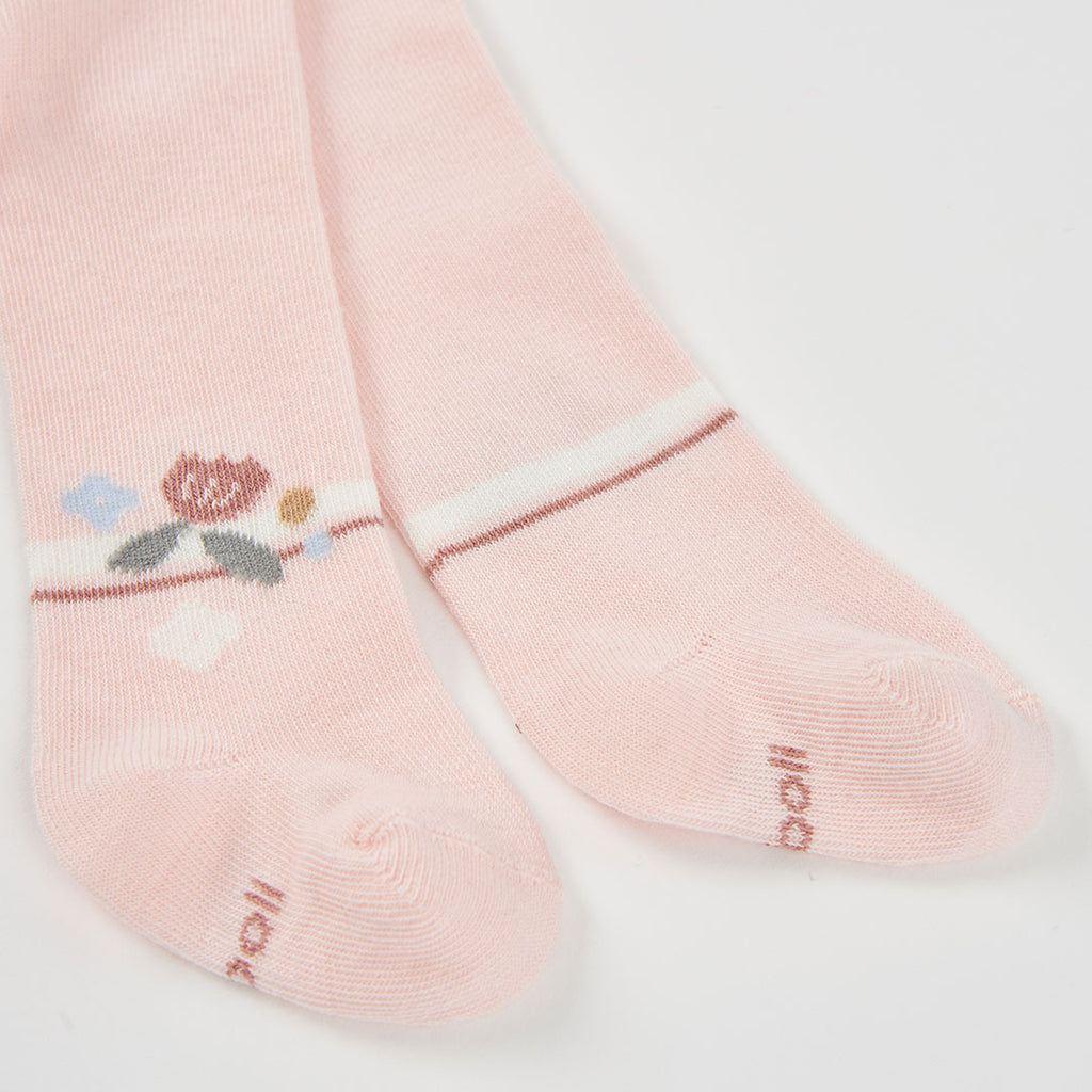 LEOTARDOS ROSA CON FLORES