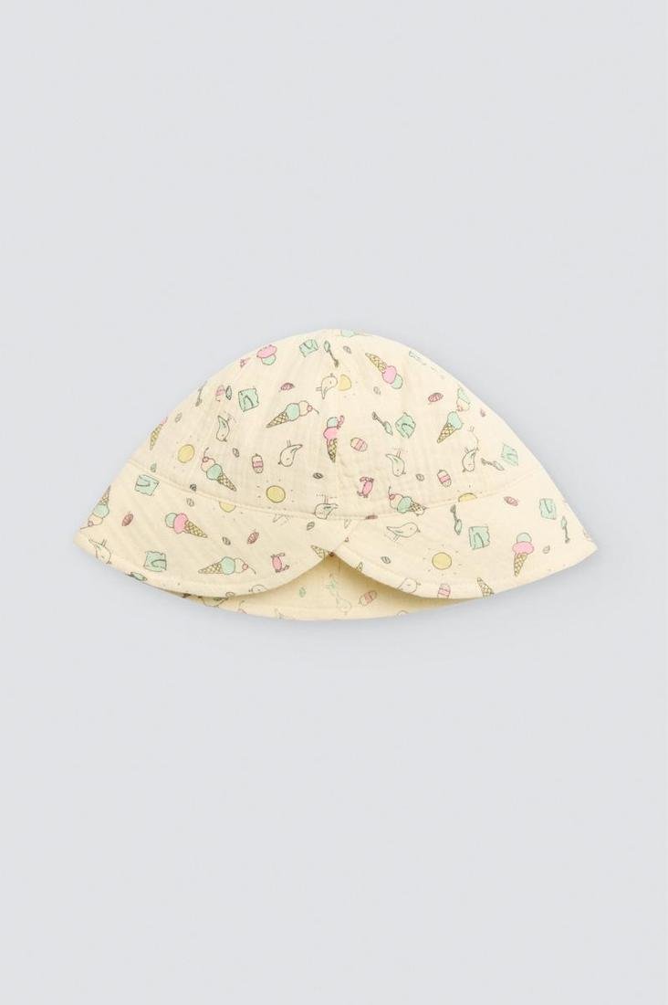 RANITA DE BEBÉ SIN MANGAS CON GORRITO