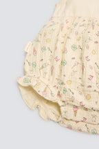 RANITA DE BEBÉ SIN MANGAS CON GORRITO