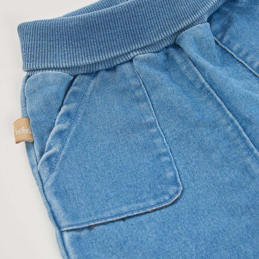CONJUNTO DE PUNTO PARA BEBÉ OSITO BLANCO