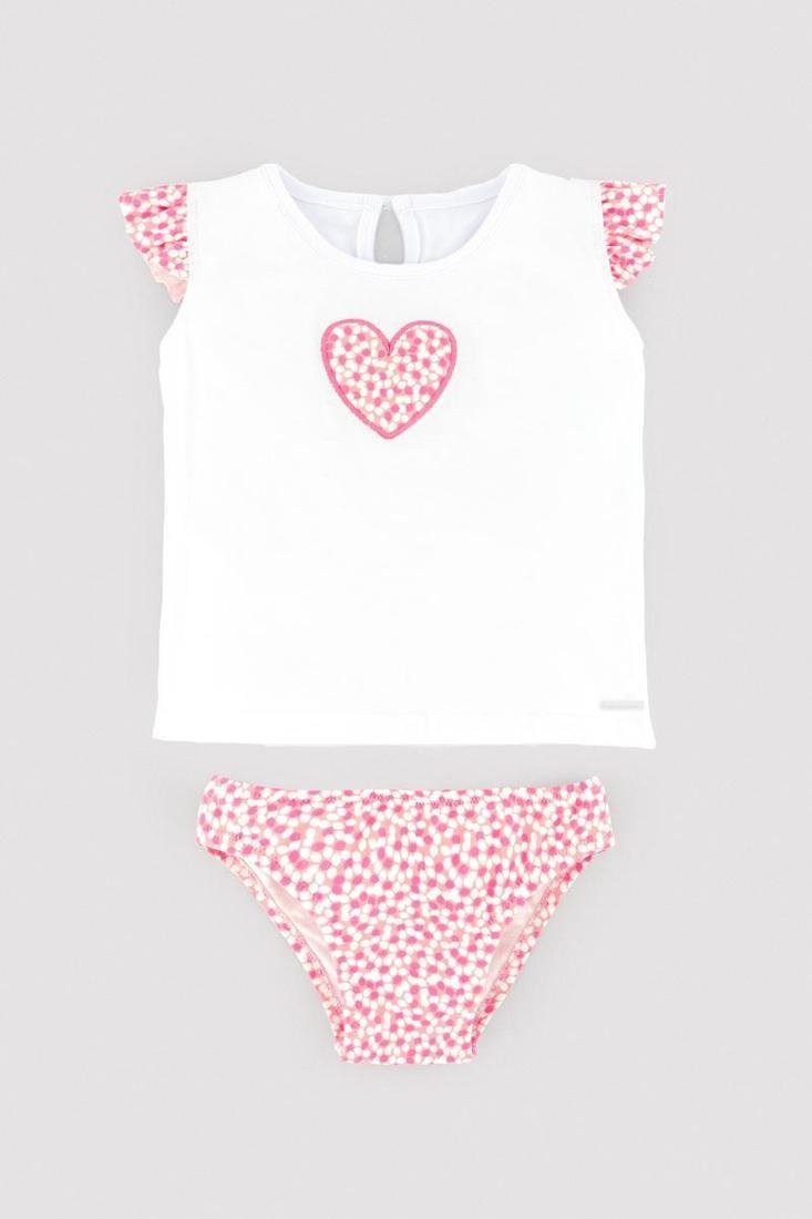CONJUNTO DE BRAGUITA Y CAMISETA CON CORAZÓN