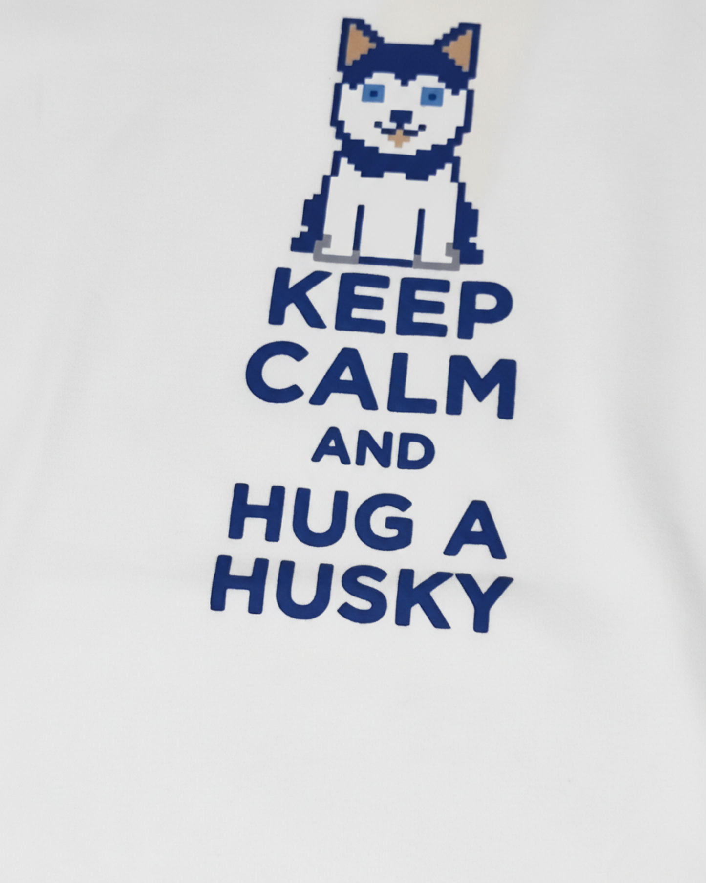 CAMISETA KEEP CALM HUSKY
