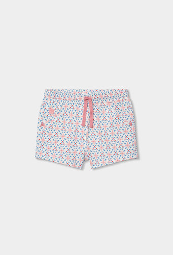 SHORT DE FELPA CON ESTAMPADO DE ESTRELLAS