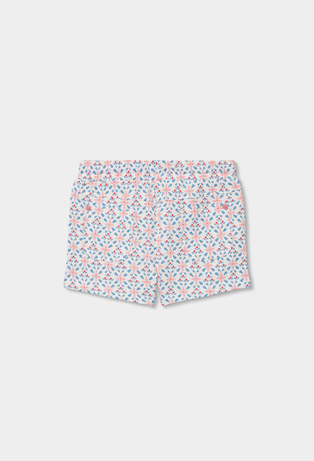 SHORT DE FELPA CON ESTAMPADO DE ESTRELLAS