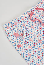 SHORT DE FELPA CON ESTAMPADO DE ESTRELLAS