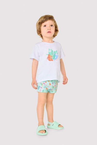 CONJUNTO DE BÓXER Y CAMISETA