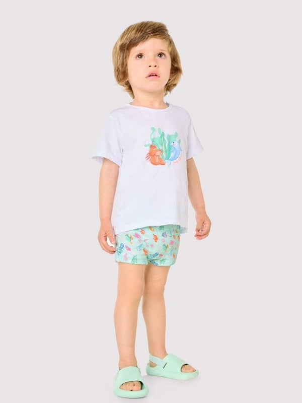 CONJUNTO DE BÓXER Y CAMISETA
