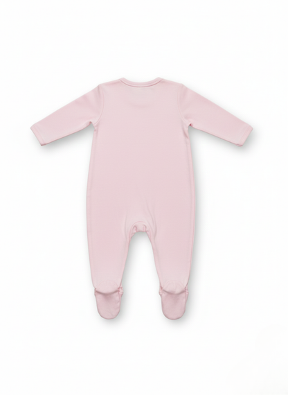 PACK DE DOS PELELES: ROSA LISO Y CON ESTAMPADO DE CONEJITOS