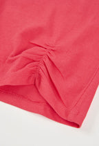 CAMISETA DE PUNTO MAGENTA