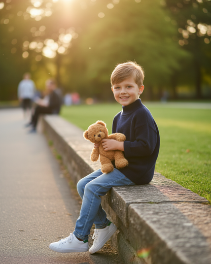 JERSEY AZUL MARINO NIÑO