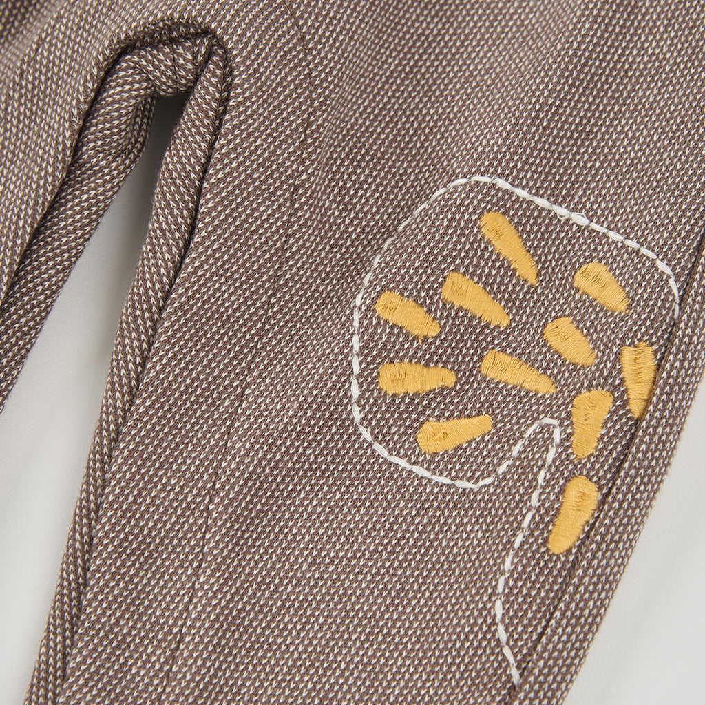 CONJUNTO CON PETO DE BÚHO PARA BEBÉ