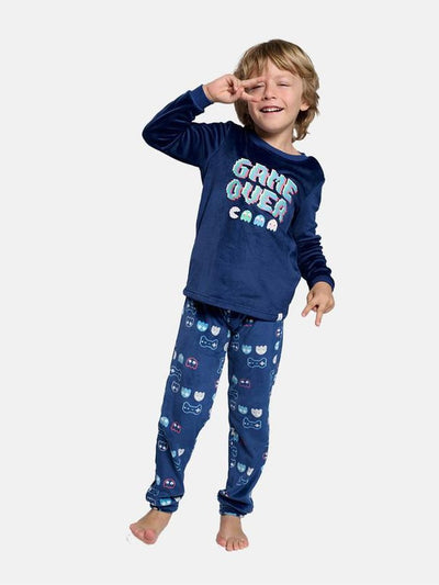 PIJAMA DE MANGA LARGA GAME OVER