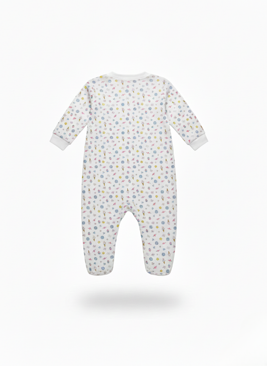 PELELE DE MANGA LARGA BLANCO CON ESTAMPADAO DE DULCES