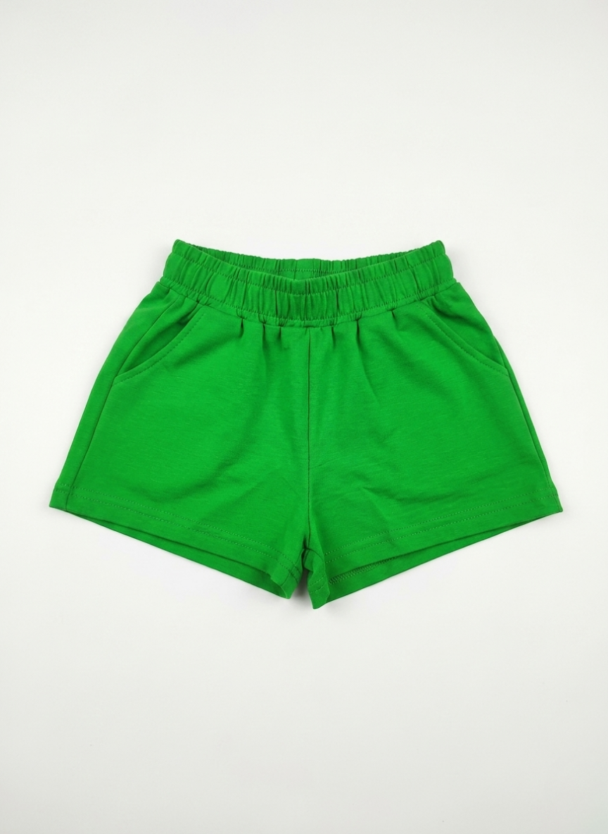 PANTALÓN CORTO DEPORTIVO PARA NIÑA VERDE