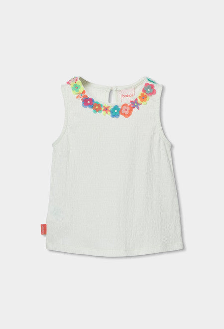 CAMISETA DE PUNTO PERLA