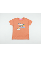 CAMISETA DE MANGA CORTA UNICORNIO ARCOIRIS
