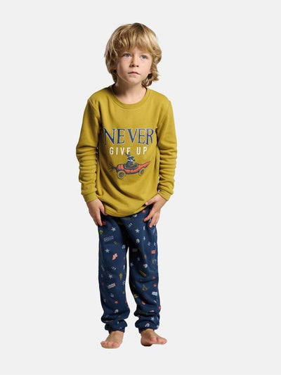 PIJAMA DE MANGA LARGA NEVER
