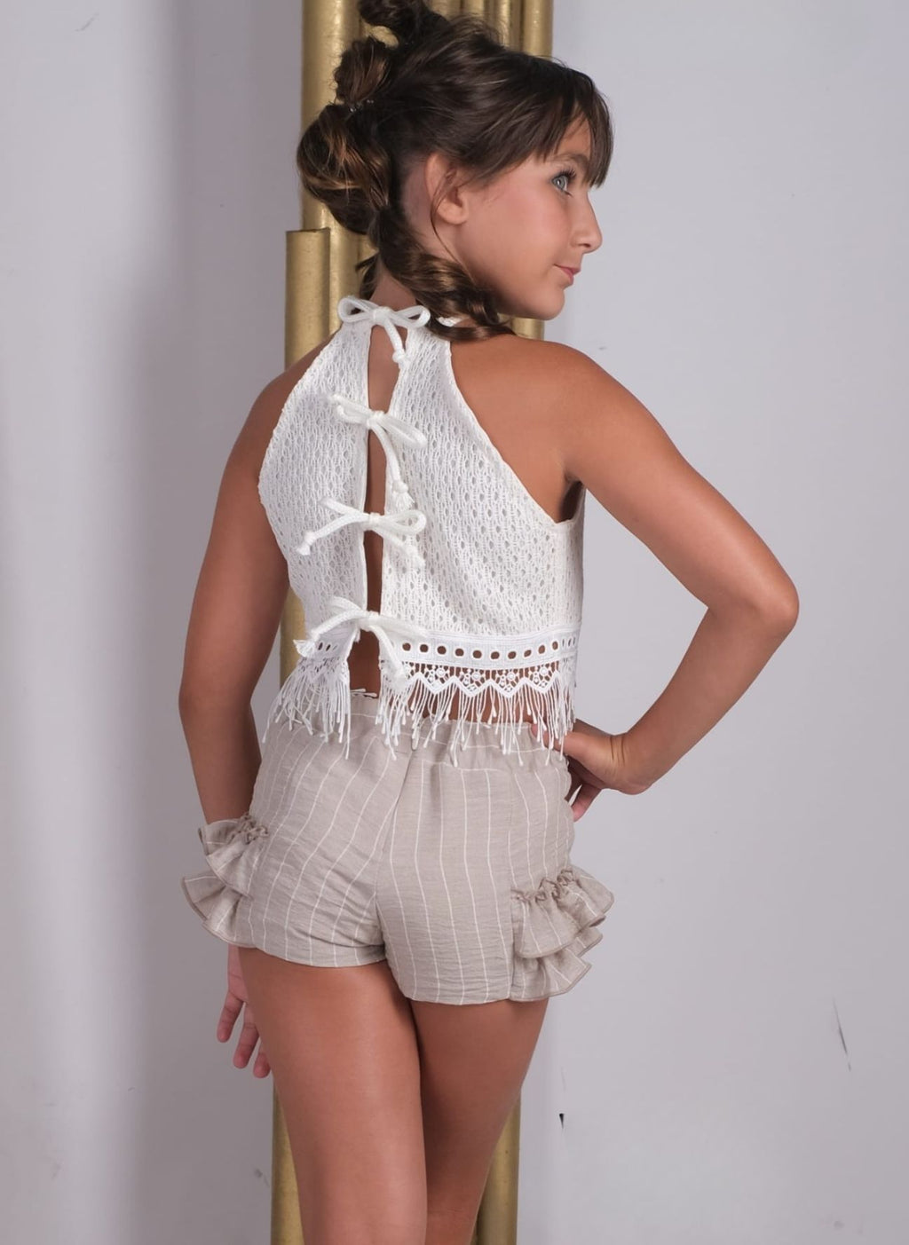 PANTALÓN CORTO NIÑA PINEDA