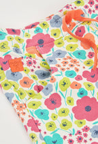 BERMUDAS DE FELPA CON ESTAMPADO DE FLORES