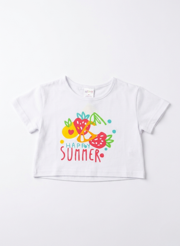 CAMISETA DE MANGA CORTA HAPPY SUMMER