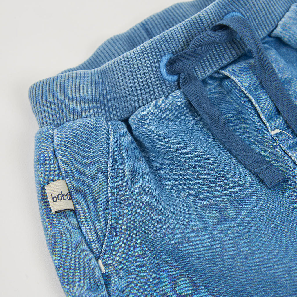 PANTALÓN DE PUNTO PARA BEBÉ VAQUERO