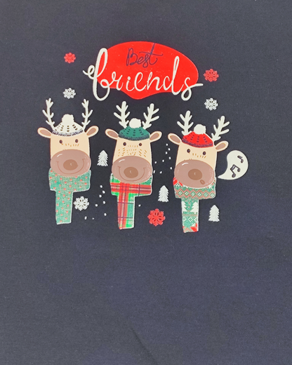 CAMISETA BEST FRIEND NAVIDAD