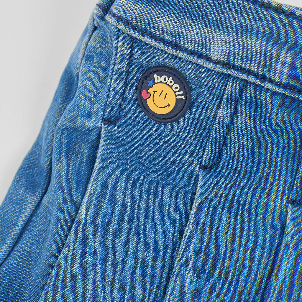 FALDA PANTALÓN DENIM VAQUERA PARA NIÑA