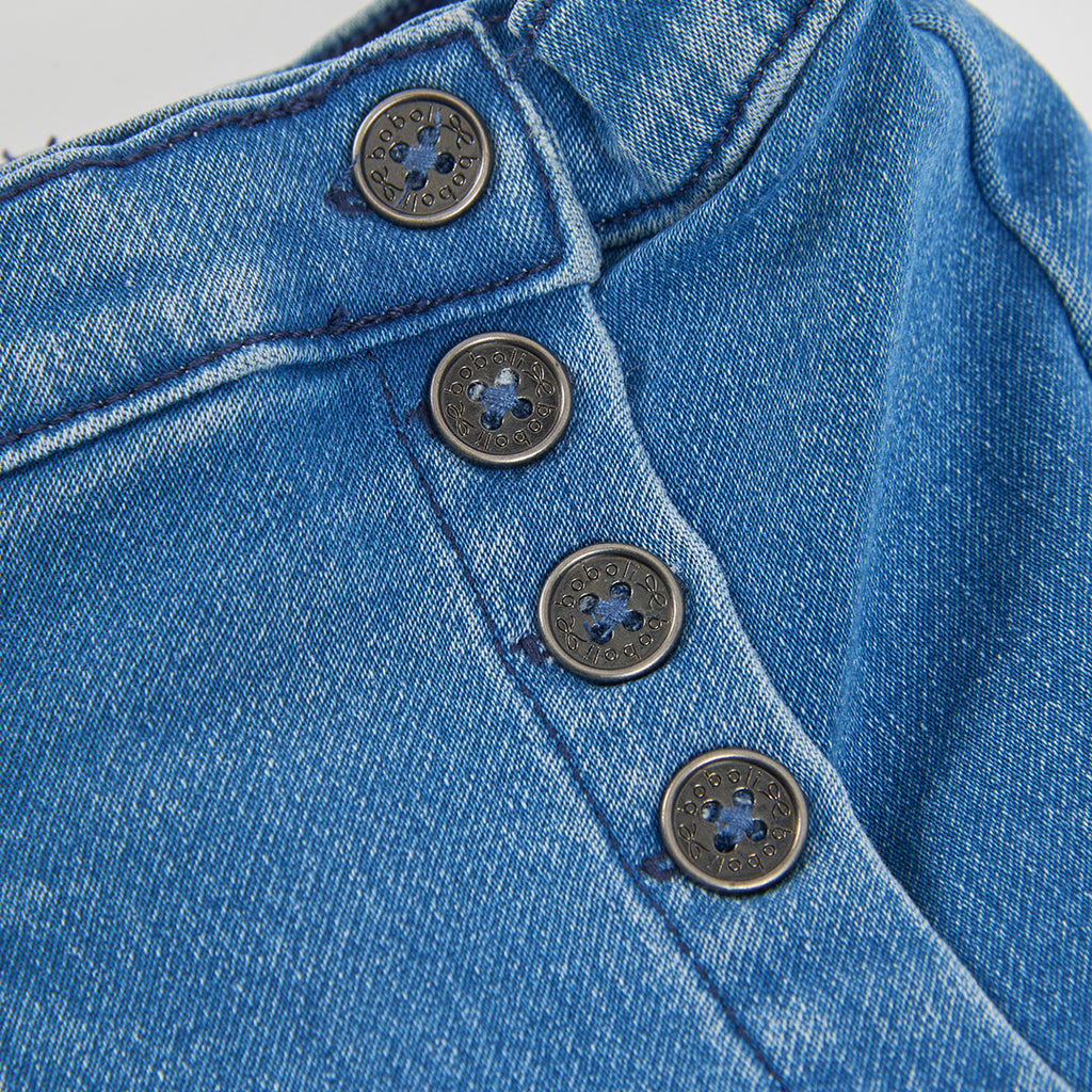 FALDA PANTALÓN DENIM VAQUERA PARA NIÑA