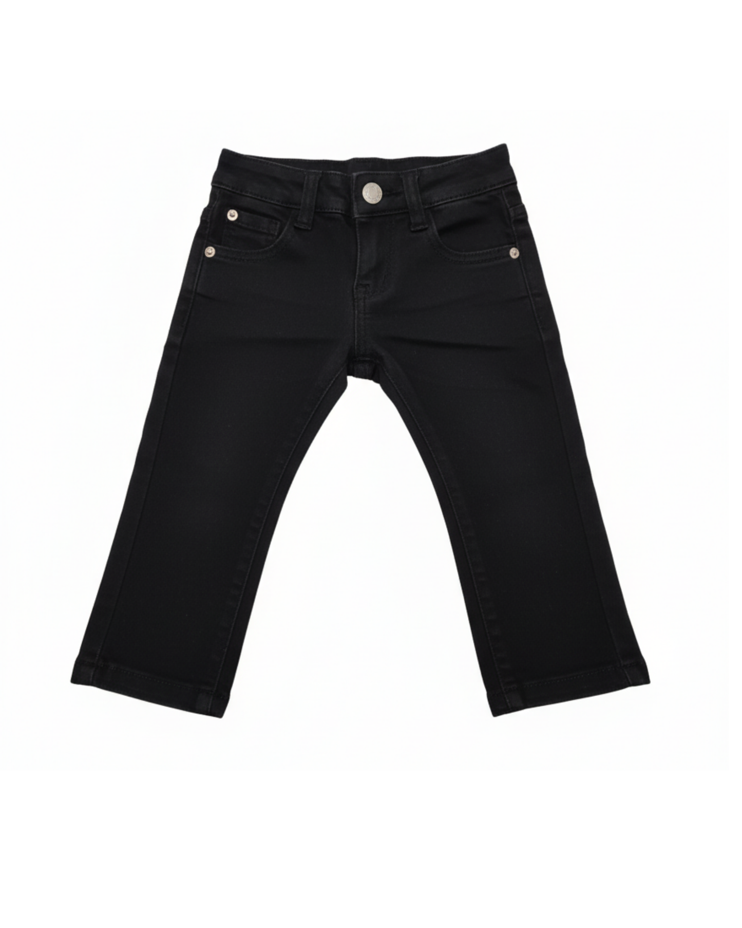 PANTALÓN NEGRO TIPO VAQUERO